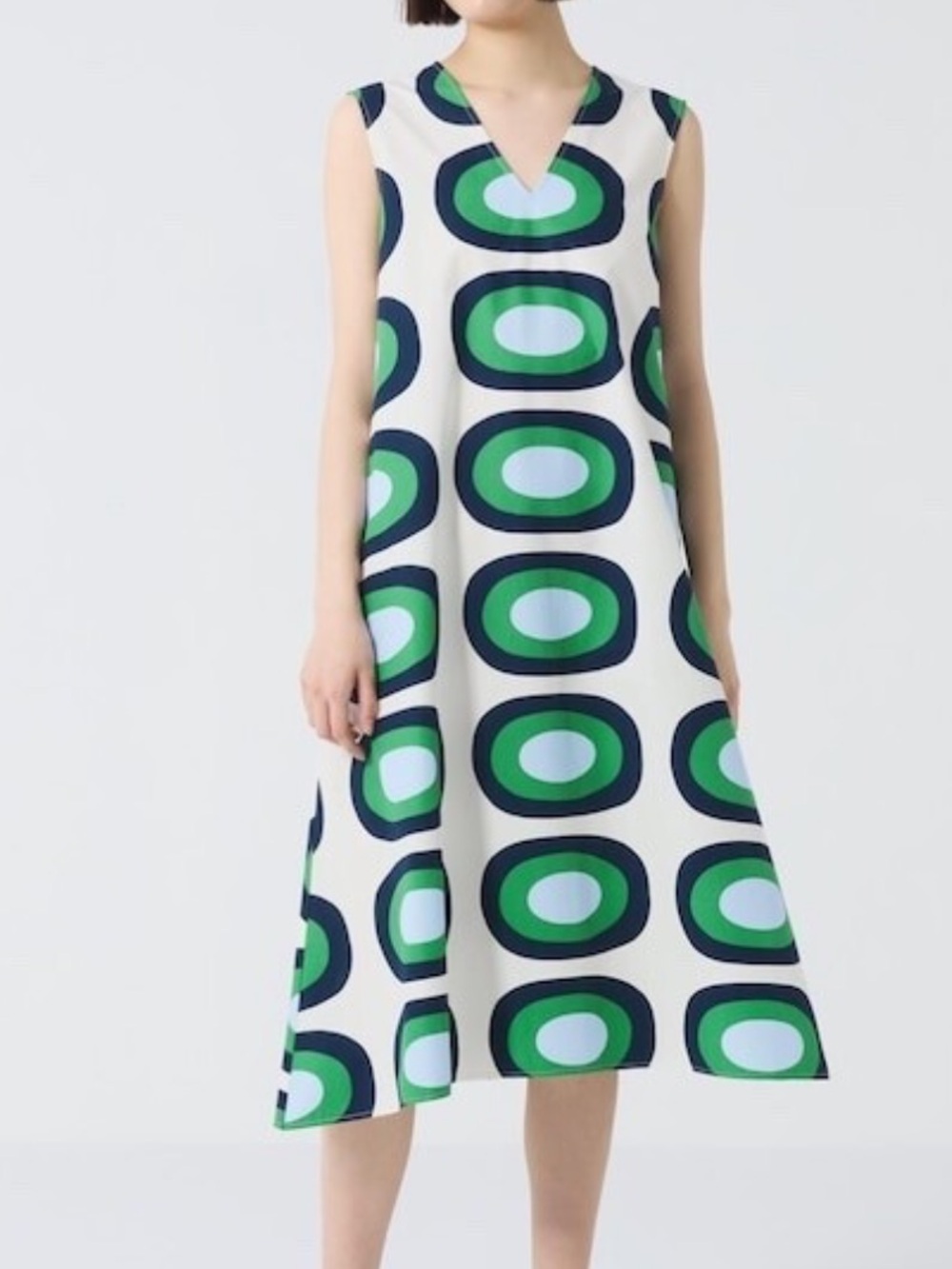 Marimekko x Uniqlo midi sun dress sz small